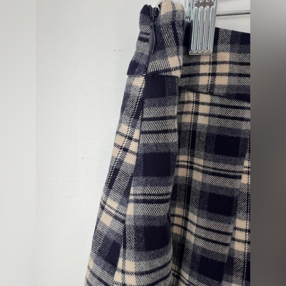 SugarLips Hillard Plaid Mini Skirt XS in Blue Combo NWT - Picture 5 of 10